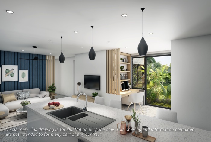 House and Land Package 1 - Front Elevation - Cairns Builder